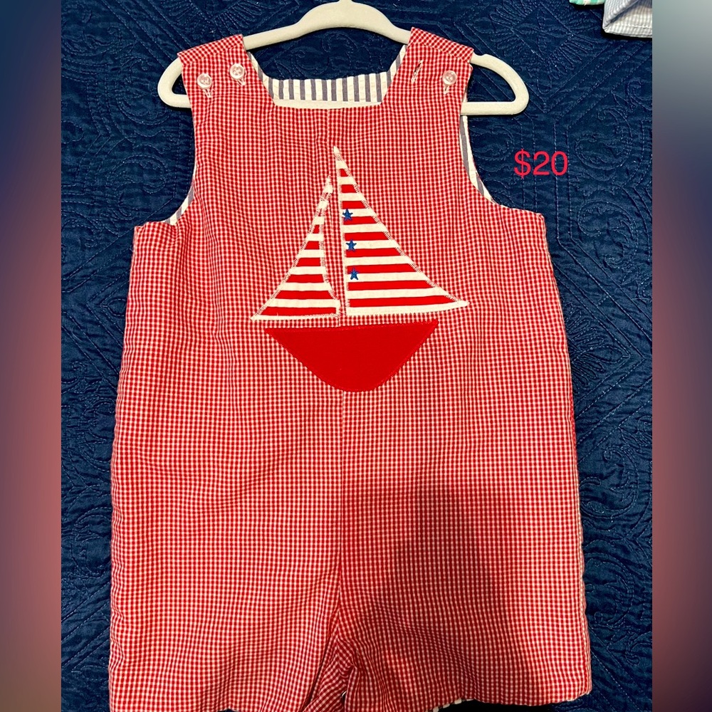 2T Bailey Boys John John, reversible